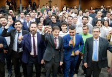 Lideranças jovens do MDB em Goiás são condecoradas em sessão solene comandada pelo deputado Issy Quinan na Casa de Leis