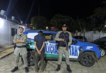 Ladrões são presos após séries de furtos no norte goiano
