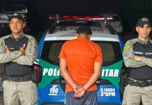 Polícia Militar prende suspeito de estupro de vulnerável e ameaça durante Operação Muralha do Norte III