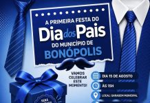Bonópolis realiza 1ª Festa do Dia dos Pais com churrasco, música ao vivo e sorteio de brindes