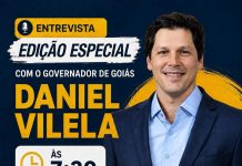 Tropical FM (90,7) realiza entrevista exclusiva ao vivo com governador Daniel Vilela