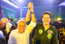 15 mil pessoas lotam convenção que oficializa candidatura de Daniel Vilela à reeleição
