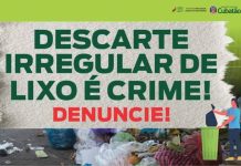 Moradores que denunciarem descarte irregular de lixo em Porangatu poderão receber